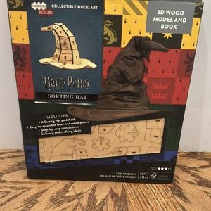 IncrediBuilds: Harry Potter: Sorting Hat Deluxe Book & 3D Wood Model‎ (1177)